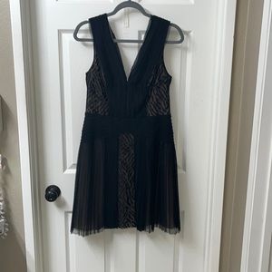 BCBG black cocktail dress